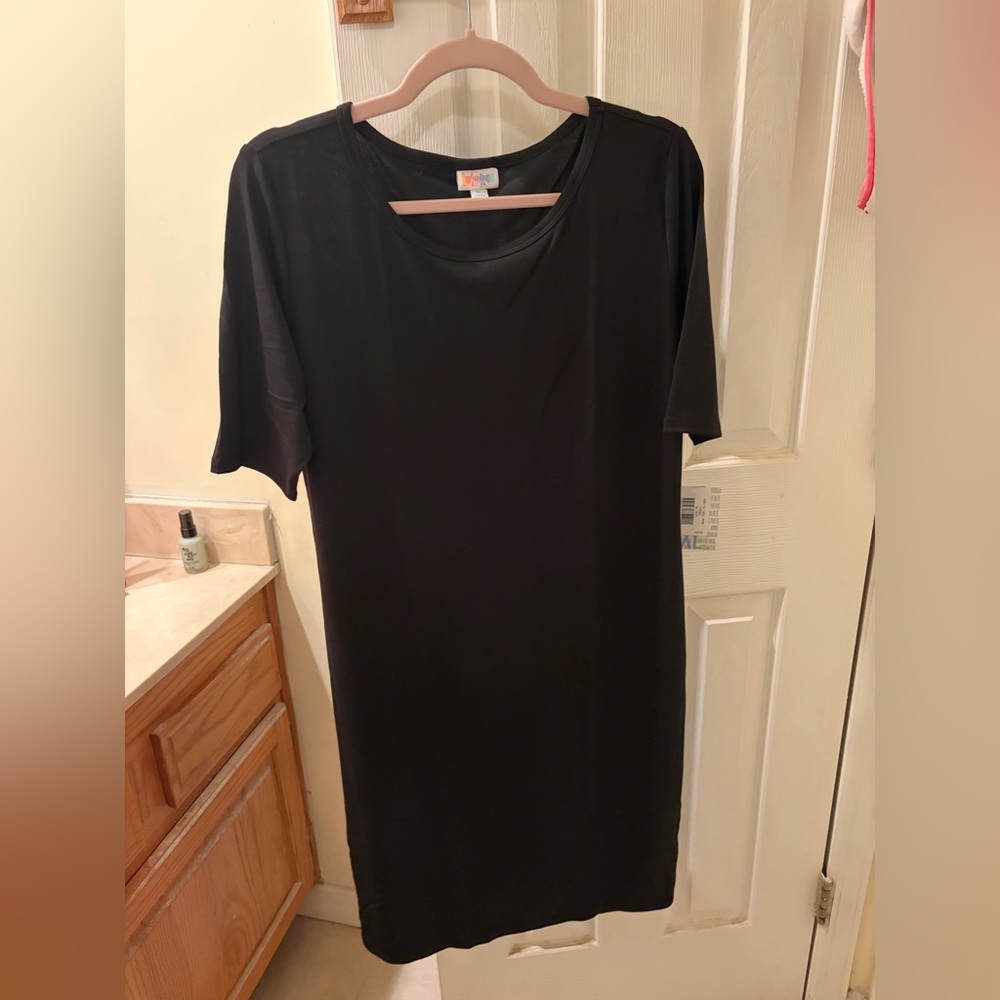 LuLaRoe Julia Black Dress